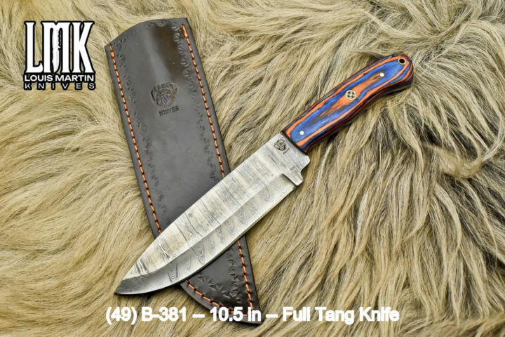 Wholesale full tang knives hand-forged by Louis Martin