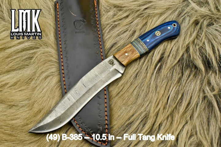 Wholesale full tang knives hand-forged by Louis Martin