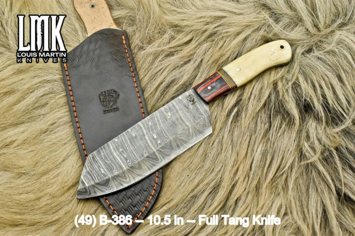 Wholesale full tang knives hand-forged by Louis Martin
