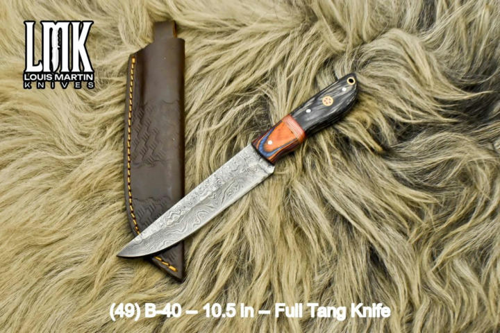Wholesale full tang knives hand-forged by Louis Martin