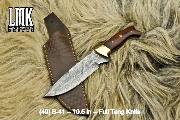 Wholesale full tang knives hand-forged by Louis Martin
