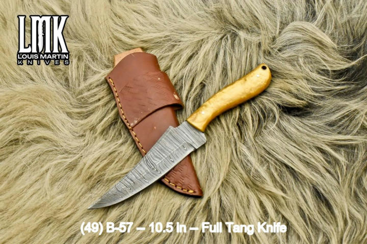 Wholesale full tang knives hand-forged by Louis Martin