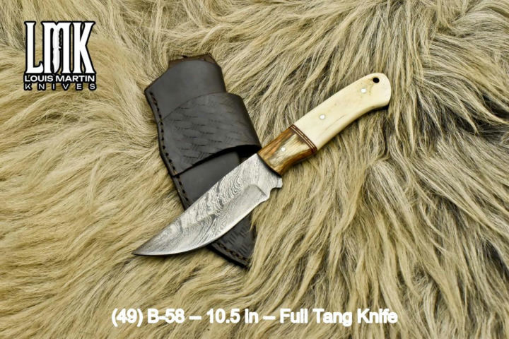 Wholesale full tang knives hand-forged by Louis Martin
