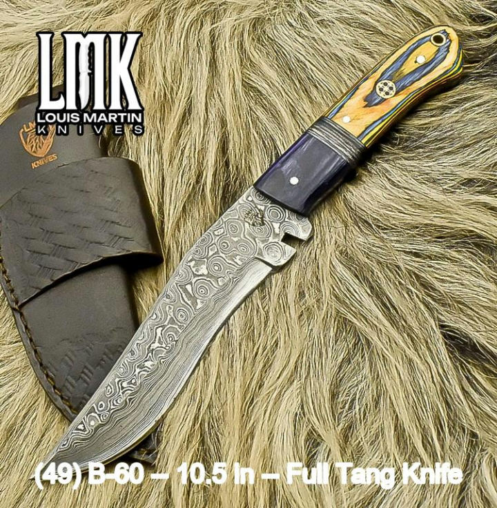 Wholesale full tang knives hand-forged by Louis Martin