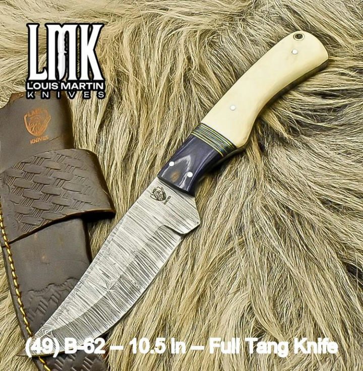Wholesale full tang knives hand-forged by Louis Martin