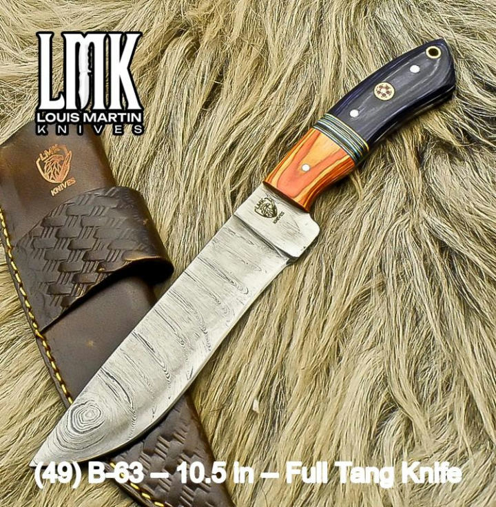 Wholesale full tang knives hand-forged by Louis Martin
