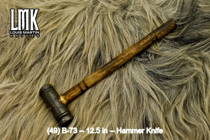 Wholesale hammer knives hand-forged by Louis Martin