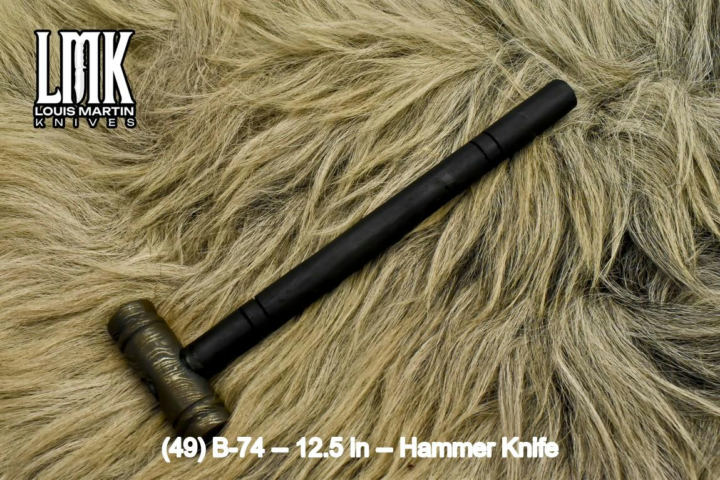 Wholesale hammer knives hand-forged by Louis Martin