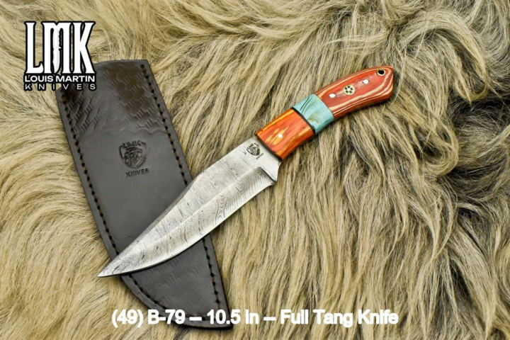 Wholesale full tang knives hand-forged by Louis Martin