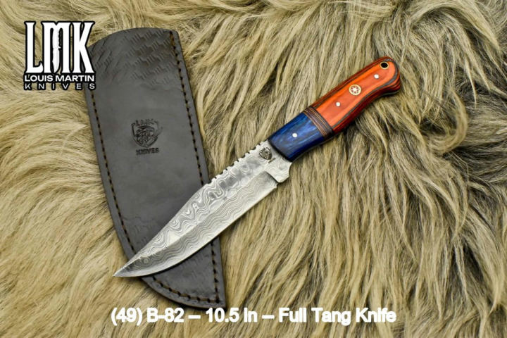 Wholesale full tang knives hand-forged by Louis Martin