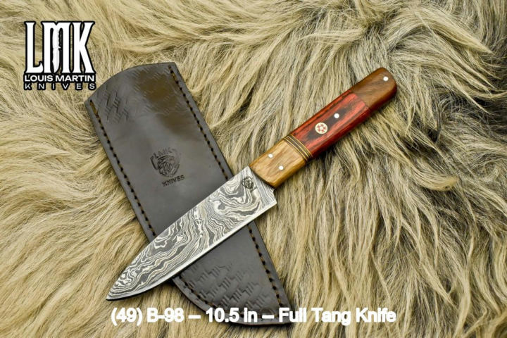 Wholesale full tang knives hand-forged by Louis Martin
