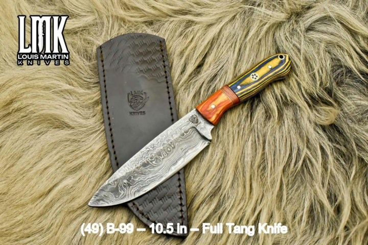 Wholesale full tang knives hand-forged by Louis Martin