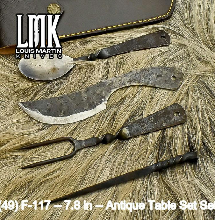 Wholesale antique table sets hand-forged by Louis Martin