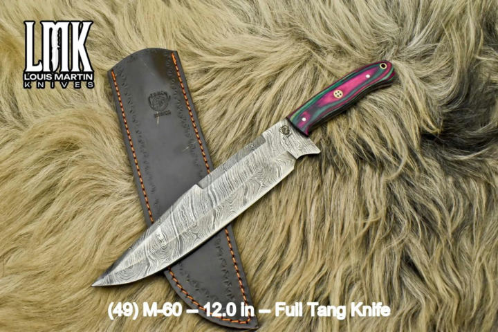 Wholesale full tang knives hand-forged by Louis Martin