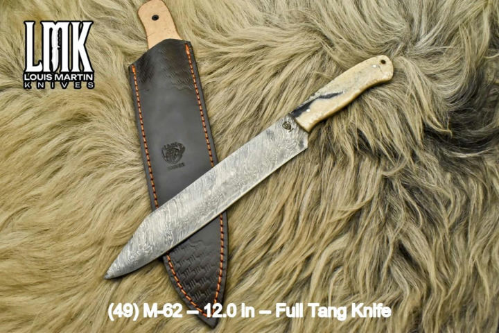 Wholesale full tang knives hand-forged by Louis Martin