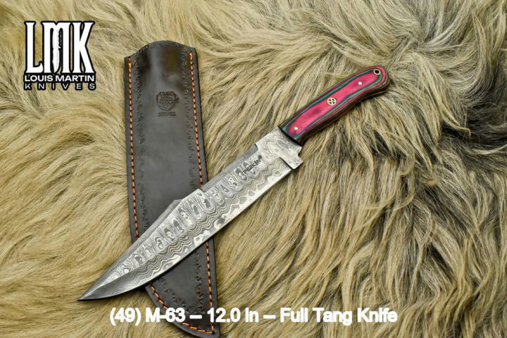 Wholesale full tang knives hand-forged by Louis Martin