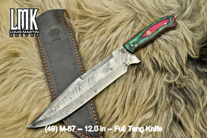 Wholesale full tang knives hand-forged by Louis Martin