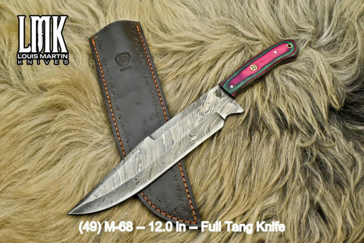 Wholesale full tang knives hand-forged by Louis Martin
