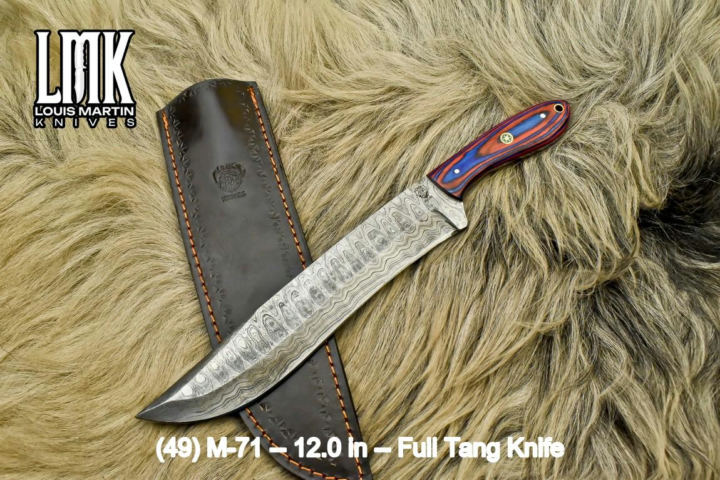 Wholesale full tang knives hand-forged by Louis Martin