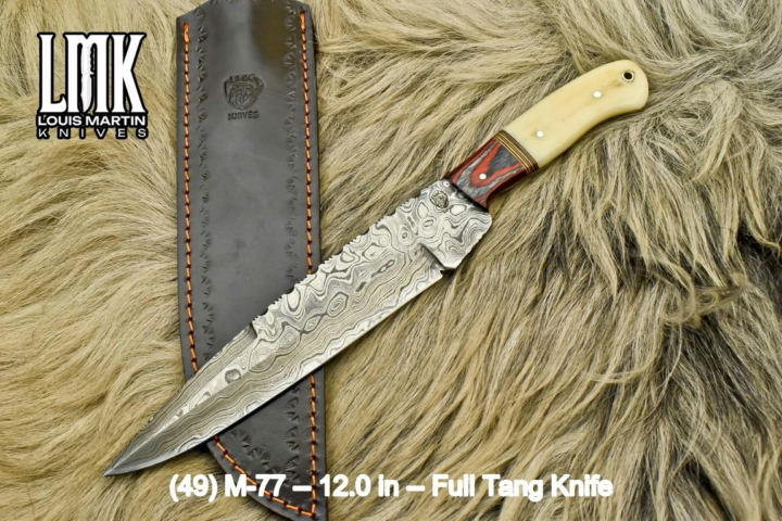 Wholesale full tang knives hand-forged by Louis Martin