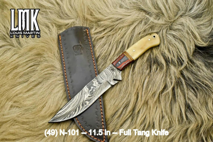 Wholesale full tang knives hand-forged by Louis Martin