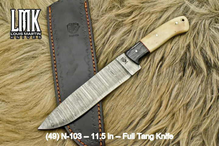 Wholesale full tang knives hand-forged by Louis Martin