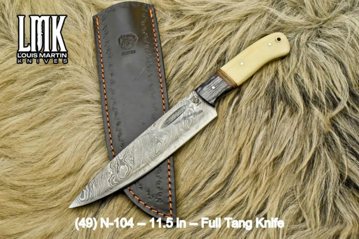 Wholesale full tang knives hand-forged by Louis Martin