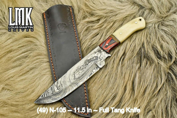 Wholesale full tang knives hand-forged by Louis Martin