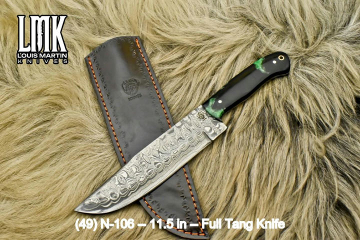 Wholesale full tang knives hand-forged by Louis Martin