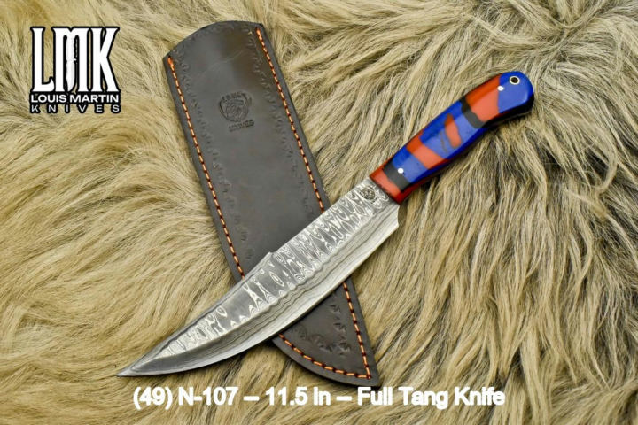 Wholesale full tang knives hand-forged by Louis Martin