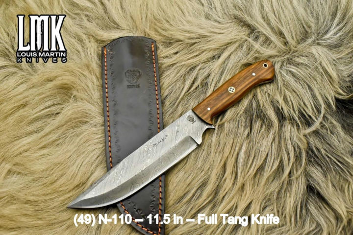 Wholesale full tang knives hand-forged by Louis Martin