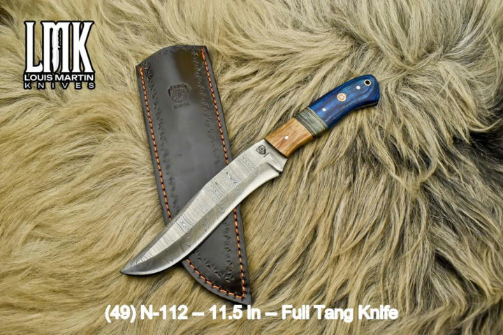 Wholesale full tang knives hand-forged by Louis Martin