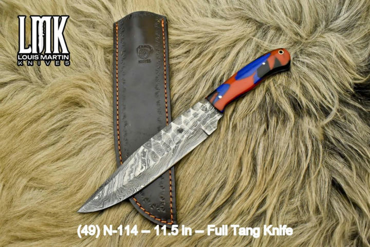 Wholesale full tang knives hand-forged by Louis Martin