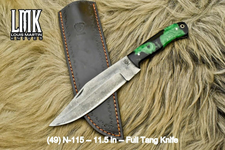 Wholesale full tang knives hand-forged by Louis Martin