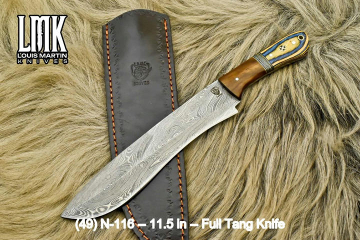 Wholesale full tang knives hand-forged by Louis Martin