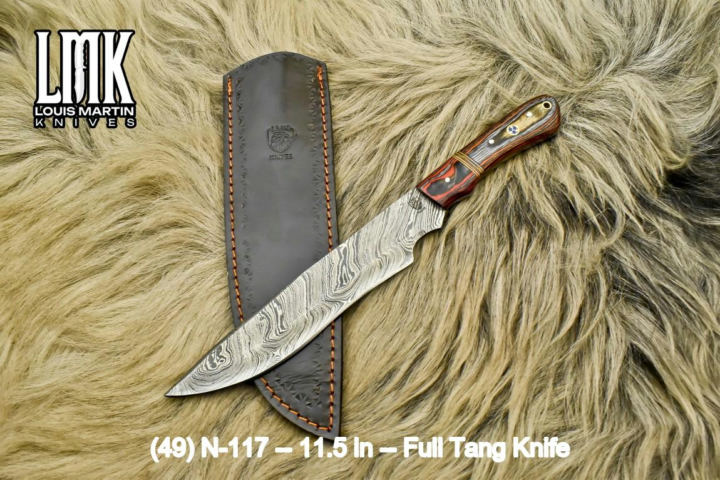 Wholesale full tang knives hand-forged by Louis Martin