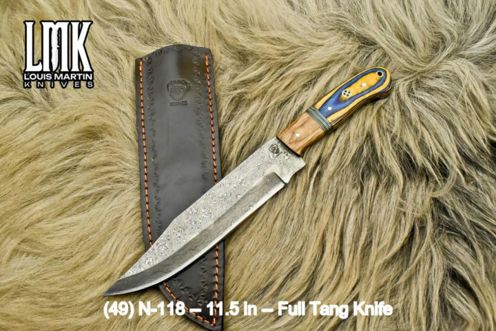 Wholesale full tang knives hand-forged by Louis Martin