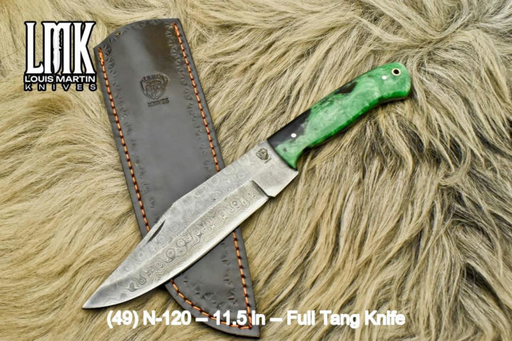 Wholesale full tang knives hand-forged by Louis Martin