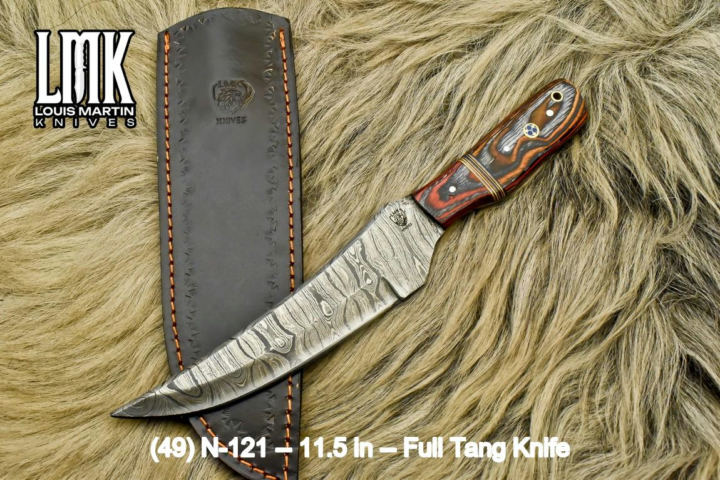 Wholesale full tang knives hand-forged by Louis Martin