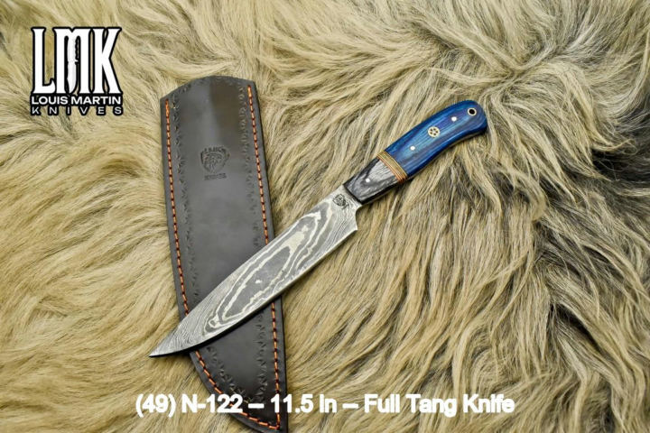 Wholesale full tang knives hand-forged by Louis Martin