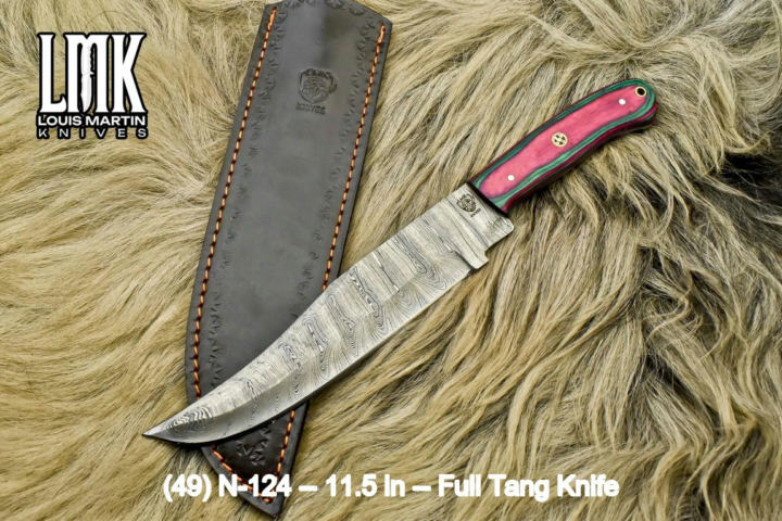 Wholesale full tang knives hand-forged by Louis Martin