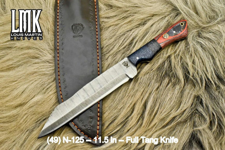 Wholesale full tang knives hand-forged by Louis Martin