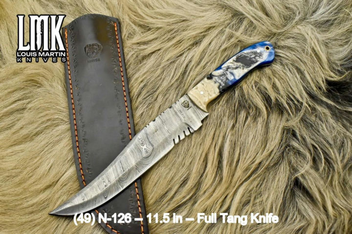 Wholesale full tang knives hand-forged by Louis Martin