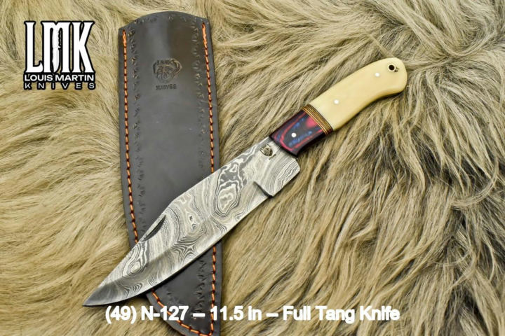 Wholesale full tang knives hand-forged by Louis Martin