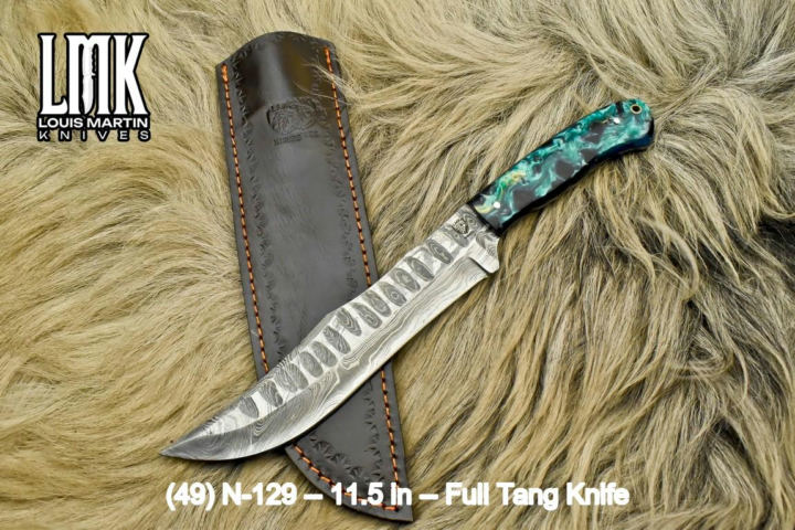 Wholesale full tang knives hand-forged by Louis Martin