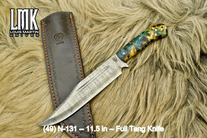 Wholesale full tang knives hand-forged by Louis Martin