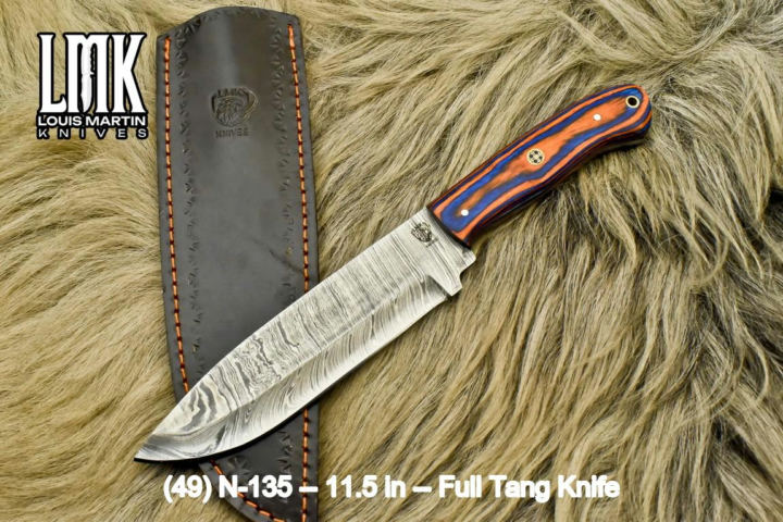 Wholesale full tang knives hand-forged by Louis Martin