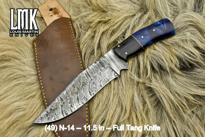 Wholesale full tang knives hand-forged by Louis Martin