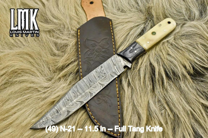 Wholesale full tang knives hand-forged by Louis Martin