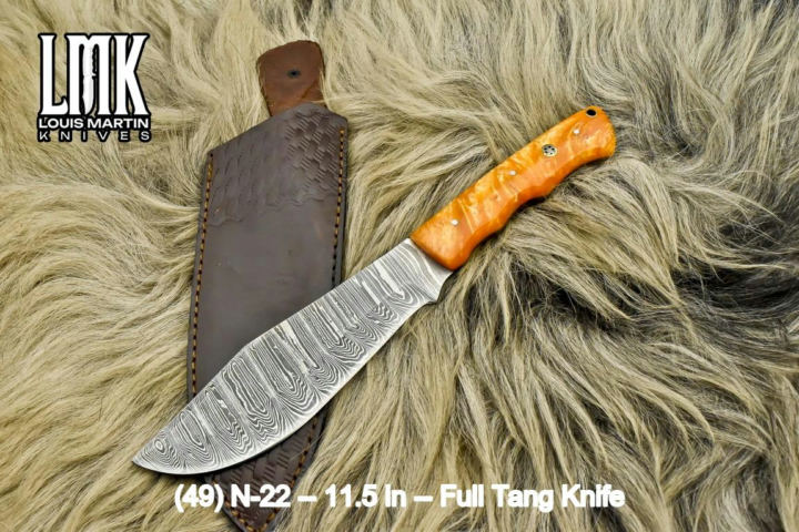 Wholesale full tang knives hand-forged by Louis Martin